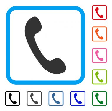 Telefon simgesi çerçeveli