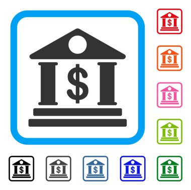 Amerikan Banka Binası simgesi çerçeveli