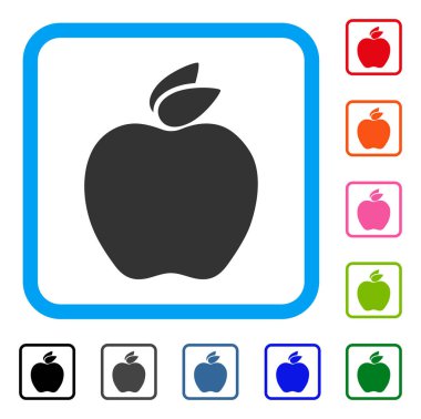 Apple simgesini çerçeveli