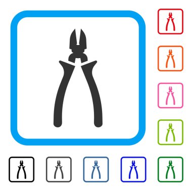 Kerpetenler simgesi çerçeveli