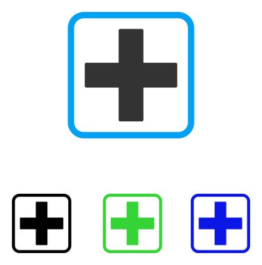 Matematik işlemi çerçeveli simge ekle