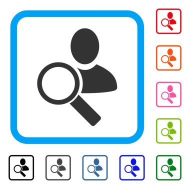 Kullanıcı simgesi çerçeveli bulmak