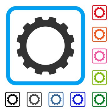 Dişli simgesini çerçeveli