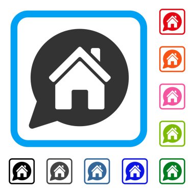 House söz simge çerçeveli