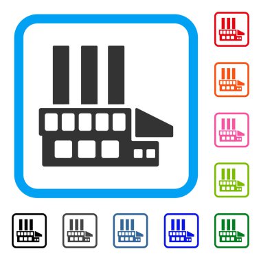 Sanayi Yapılar simgesi çerçeveli