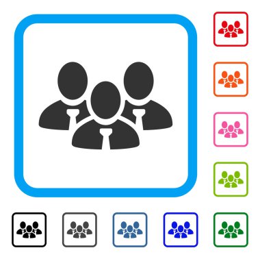 Yöneticisi grup simgesi çerçeveli