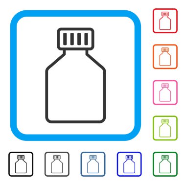 Phial simgesi çerçeveli