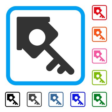 Realty erişim simgesi çerçeveli