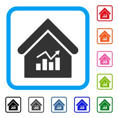 Realty grafikler simgesini çerçeveli