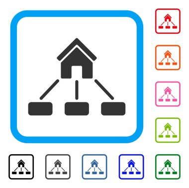 Realty bağlantıları simgesini çerçeveli