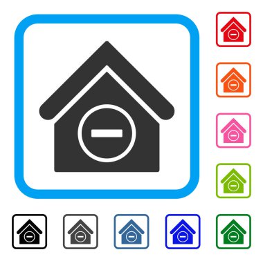 Simgesini Kaldır bina çerçeveli