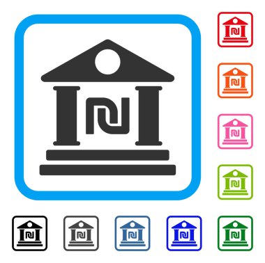 Şekel Banka Binası simgesi çerçeveli