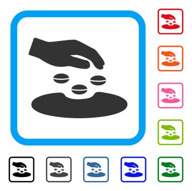 Sow tohumlar simgesi çerçeveli