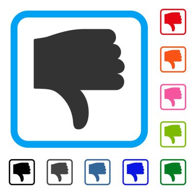 Başparmak çerçeveli simgesi