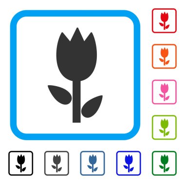 Simgesi Lale çerçeveli