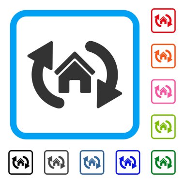 Güncelleştirme House simge çerçeveli