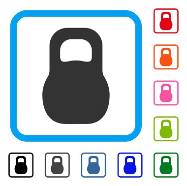 Simge kilo demir çerçeveli