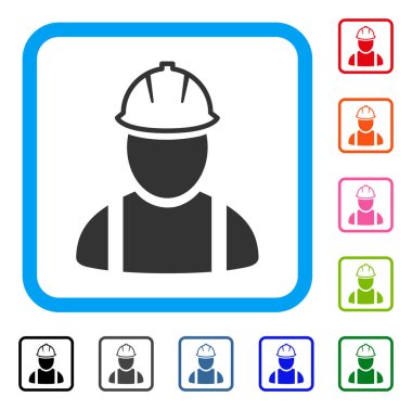 Alt simge çerçeveli