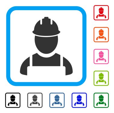 Alt simge çerçeveli