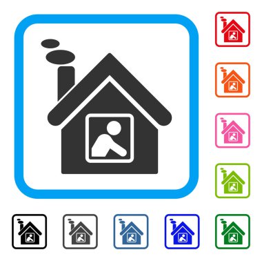 Atölye Binası simgesi çerçeveli