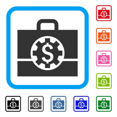 Banka kariyer Seçenekleri simgesini çerçeveli