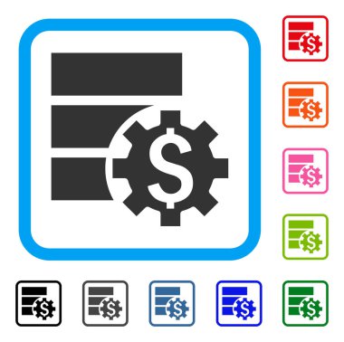 Banka veritabanı Seçenekleri simgesini çerçeveli