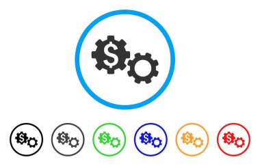 Mali Gears yuvarlak simge