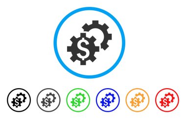 Mali Ayarlar yuvarlak simgesini