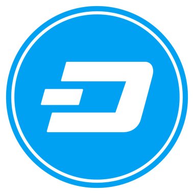Dash para düz vektör simgesi
