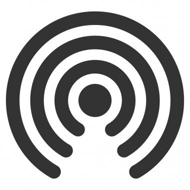 Atlayış kaynak düz vektör simgesi