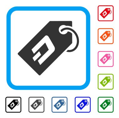 Dash belirteci çerçeveli simgesi