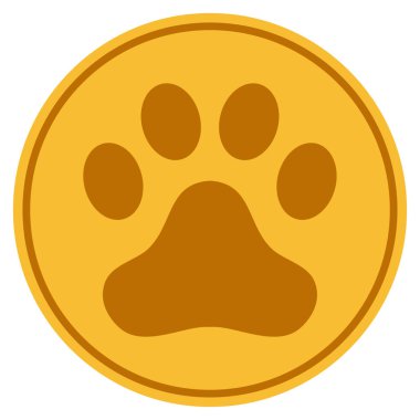 Köpek adım altın sikke