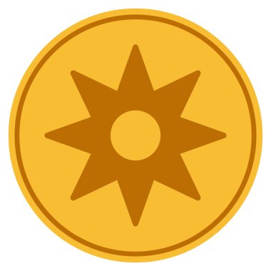 Yeni yıldız etiket altın sikke