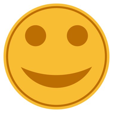 Altın sikke gülümse