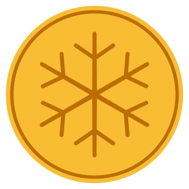 Kar tanesi altın sikke