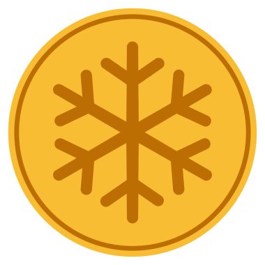 Kar tanesi altın sikke