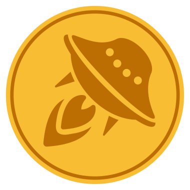 UFO başlatmak altın sikke