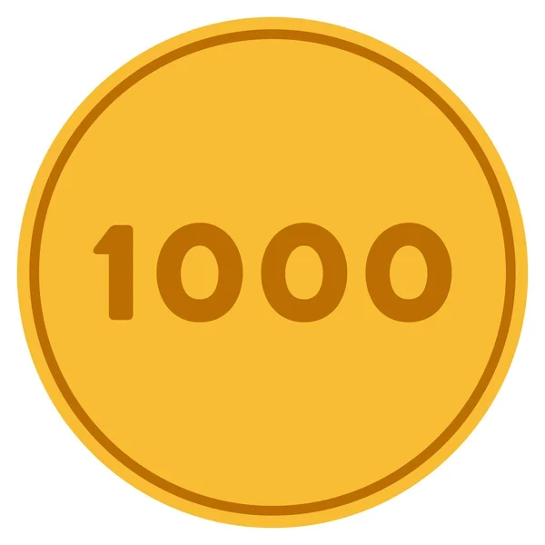 1000 金貨 — ストックベクタ