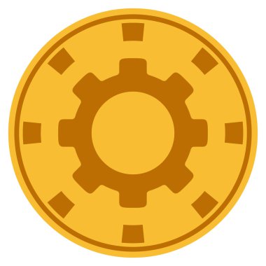 Dişli Altın Casino çip