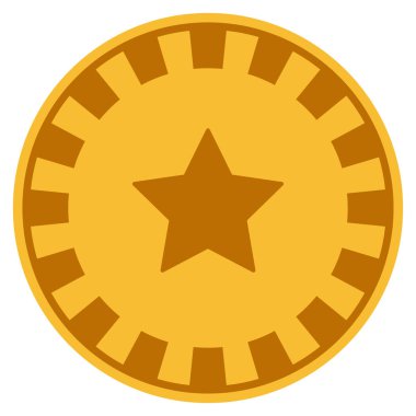 5-parmak yıldız Altın Casino çip