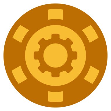 Dişli Altın Casino çip