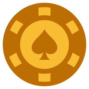 Tepeler takım elbise Altın Casino çip