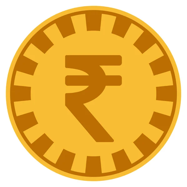 インドのインドルピー金カジノ チップ — ストックベクタ