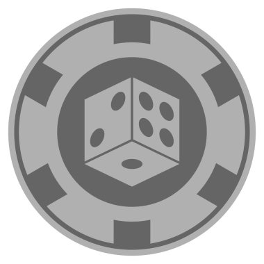 Zar gümüş Casino çip