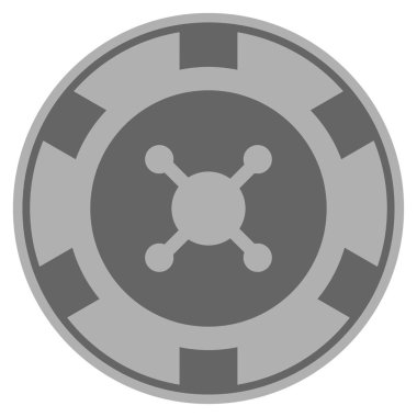 Rulet gümüş Casino çip