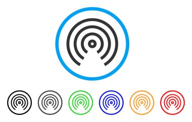 Atlayış Merkezi simgesini yuvarlak