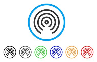 Atlayış Merkezi simgesini yuvarlak