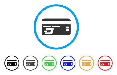 Dash banka kartı yuvarlak simge