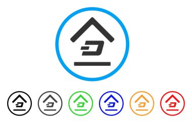 Dash garaj yuvarlak simge