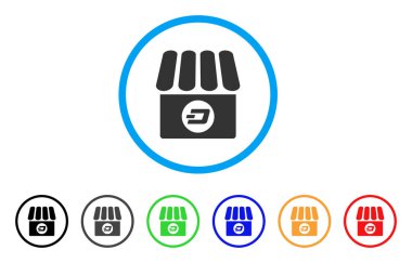 Dash Dükkanı yuvarlak simge